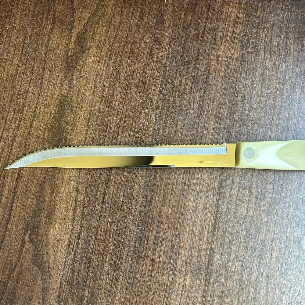 Cutco 1729 KB Petite Carver Kitchen Knife Pearl White Made in USA